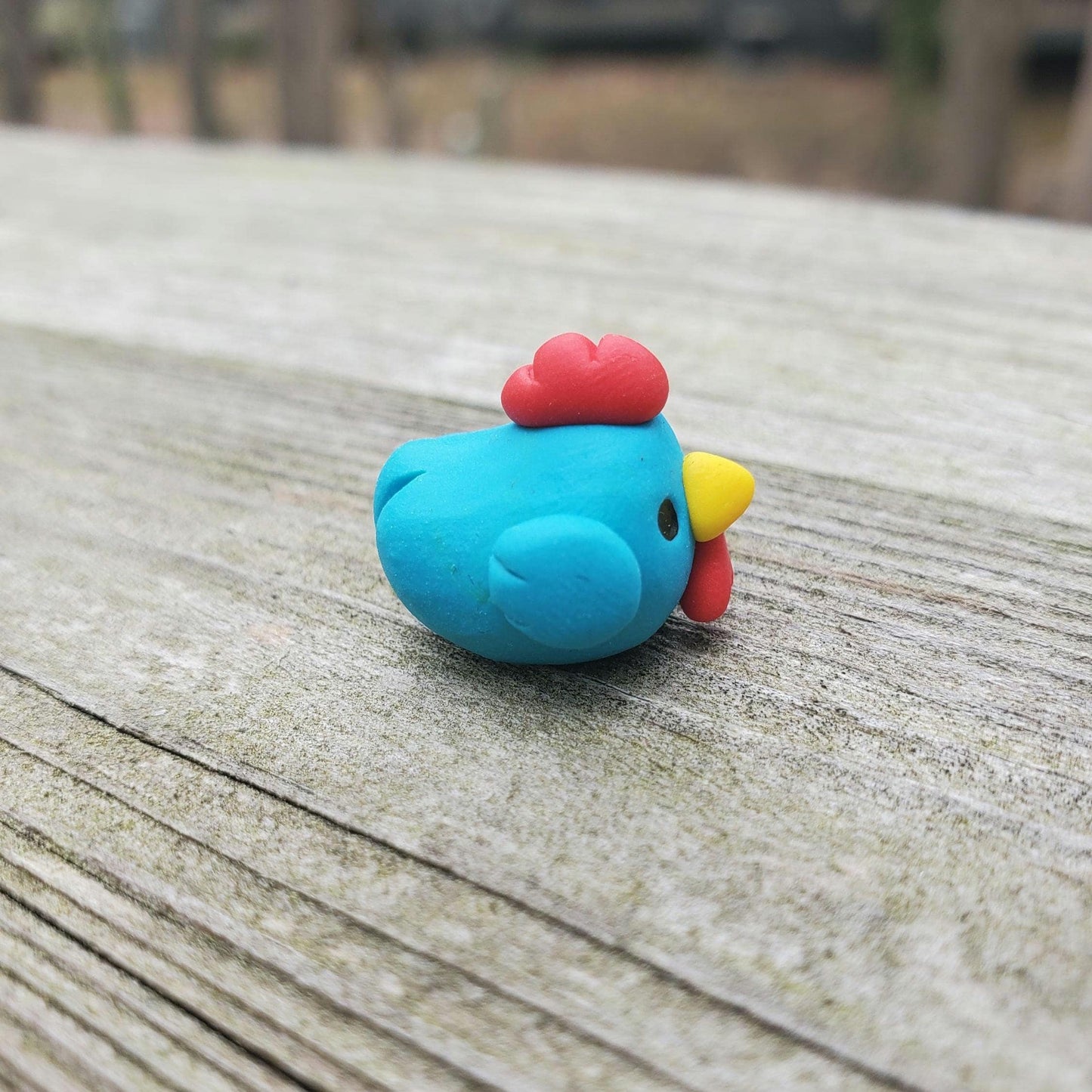 Chicken - Tiny Chicken figurine - Chicken sculpture - Animal miniature