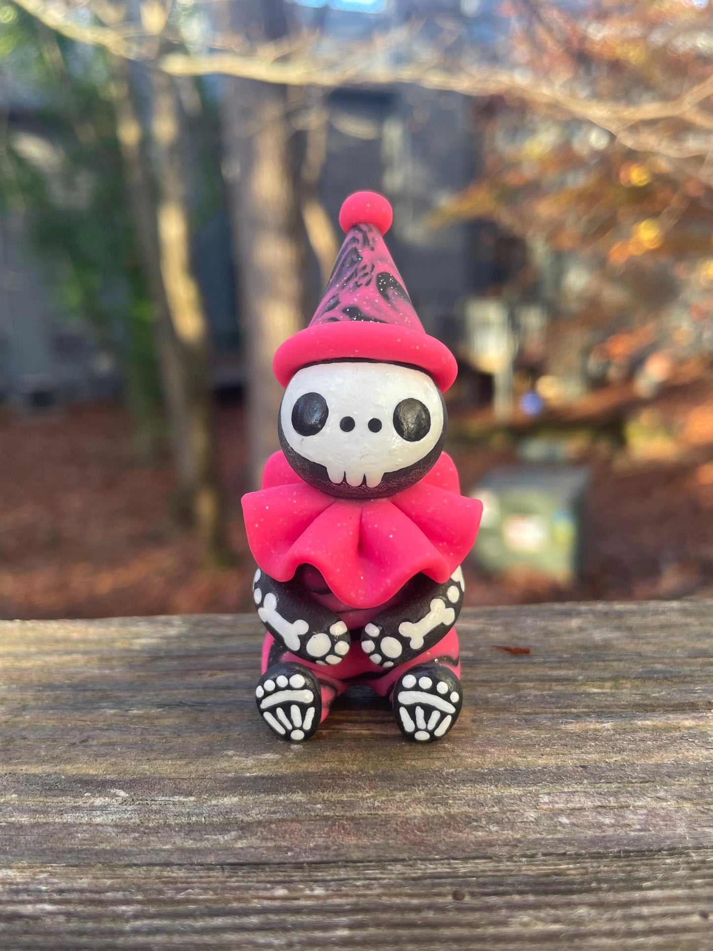 Skully-Bones the Clown - Clown sculpture