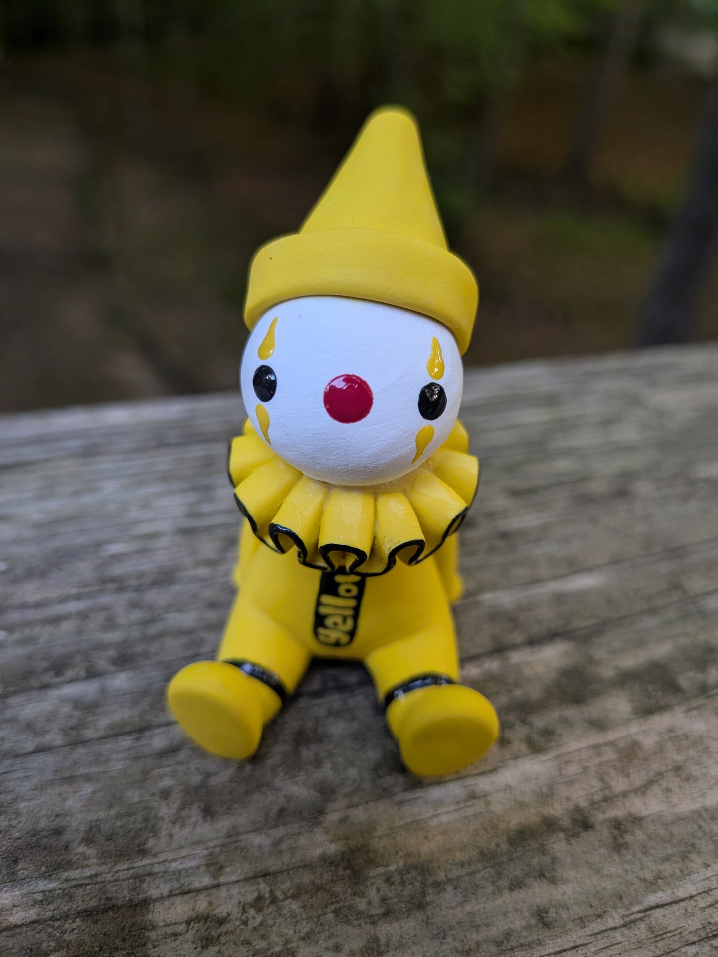 Yellow Crayon Clown