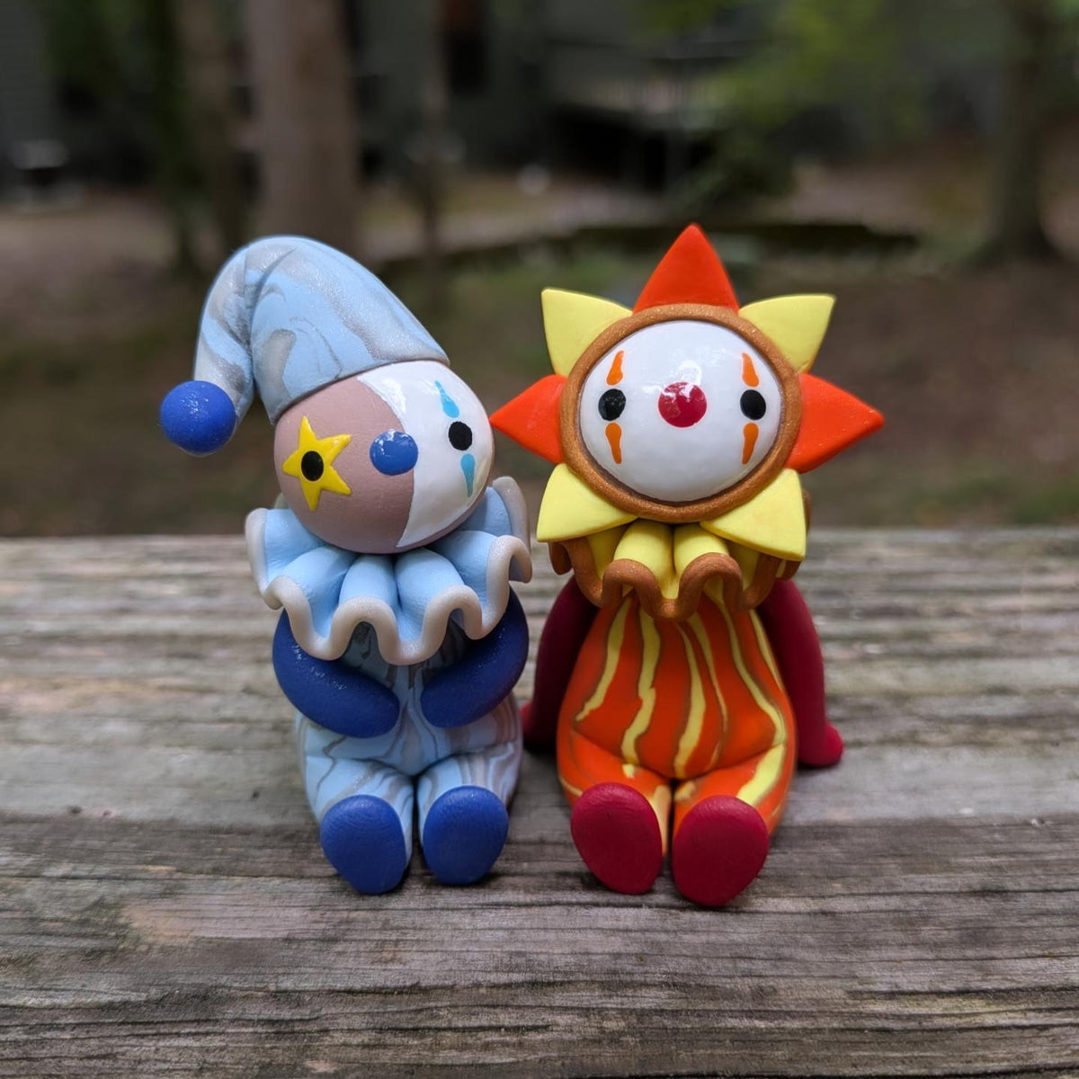 Sun and Moon Clown Set
