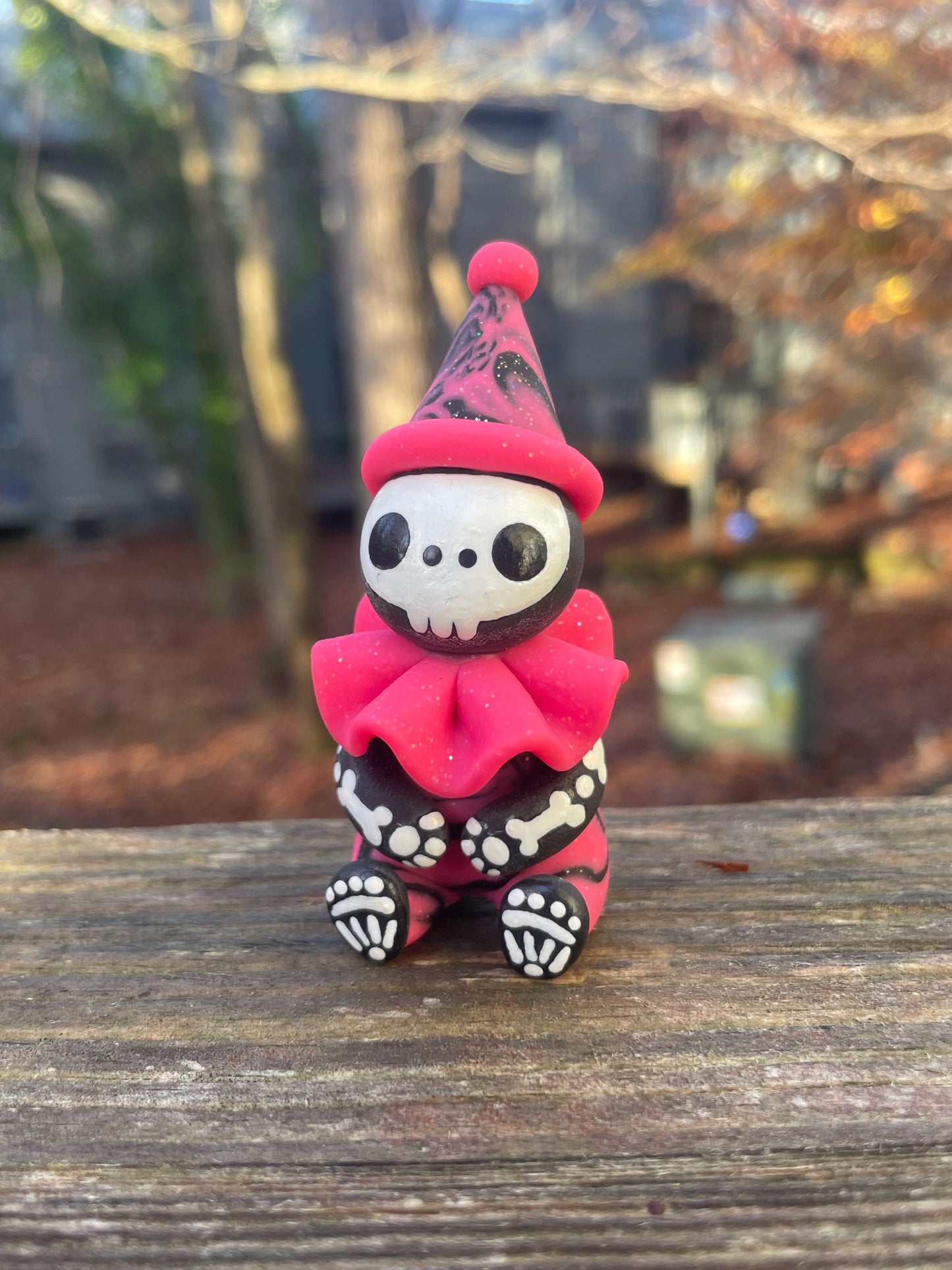 Skully-Bones the Clown - Clown sculpture