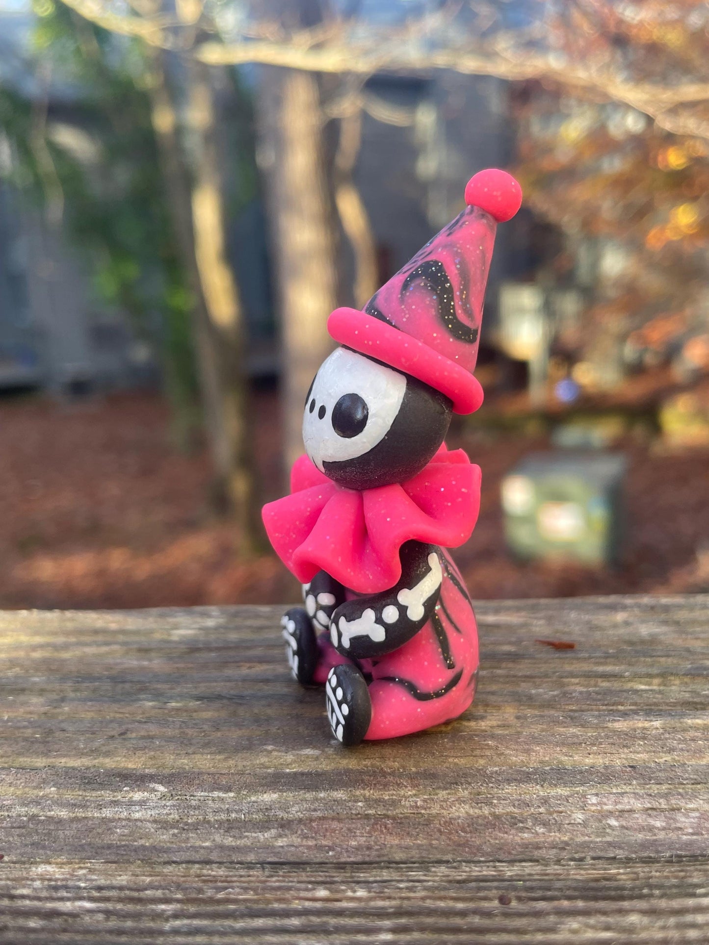 Skully-Bones the Clown - Clown sculpture