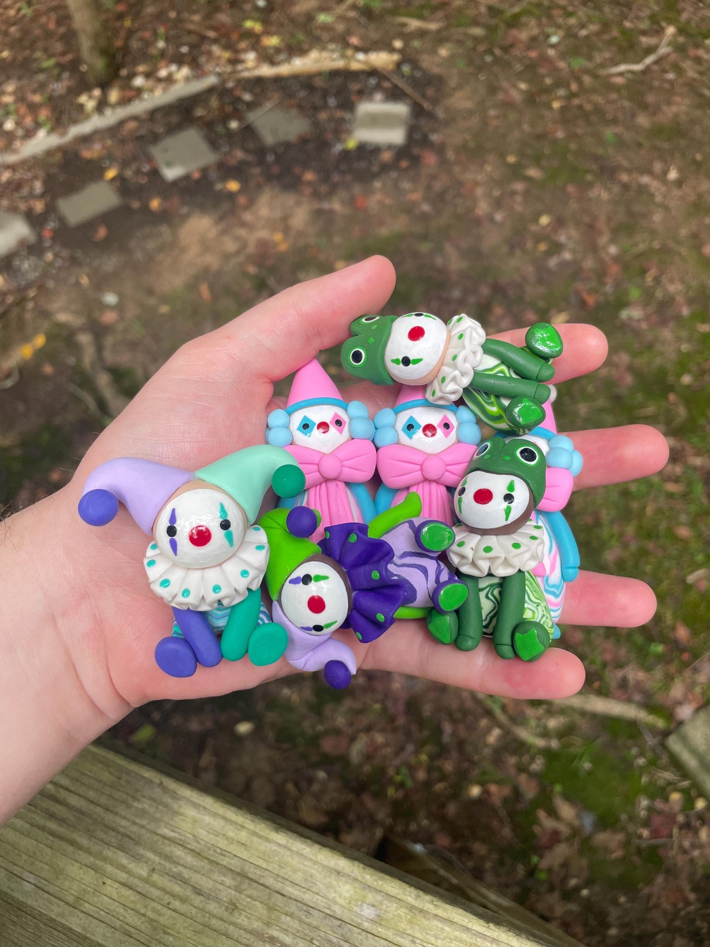 Frug the Clown - Clown sculpture