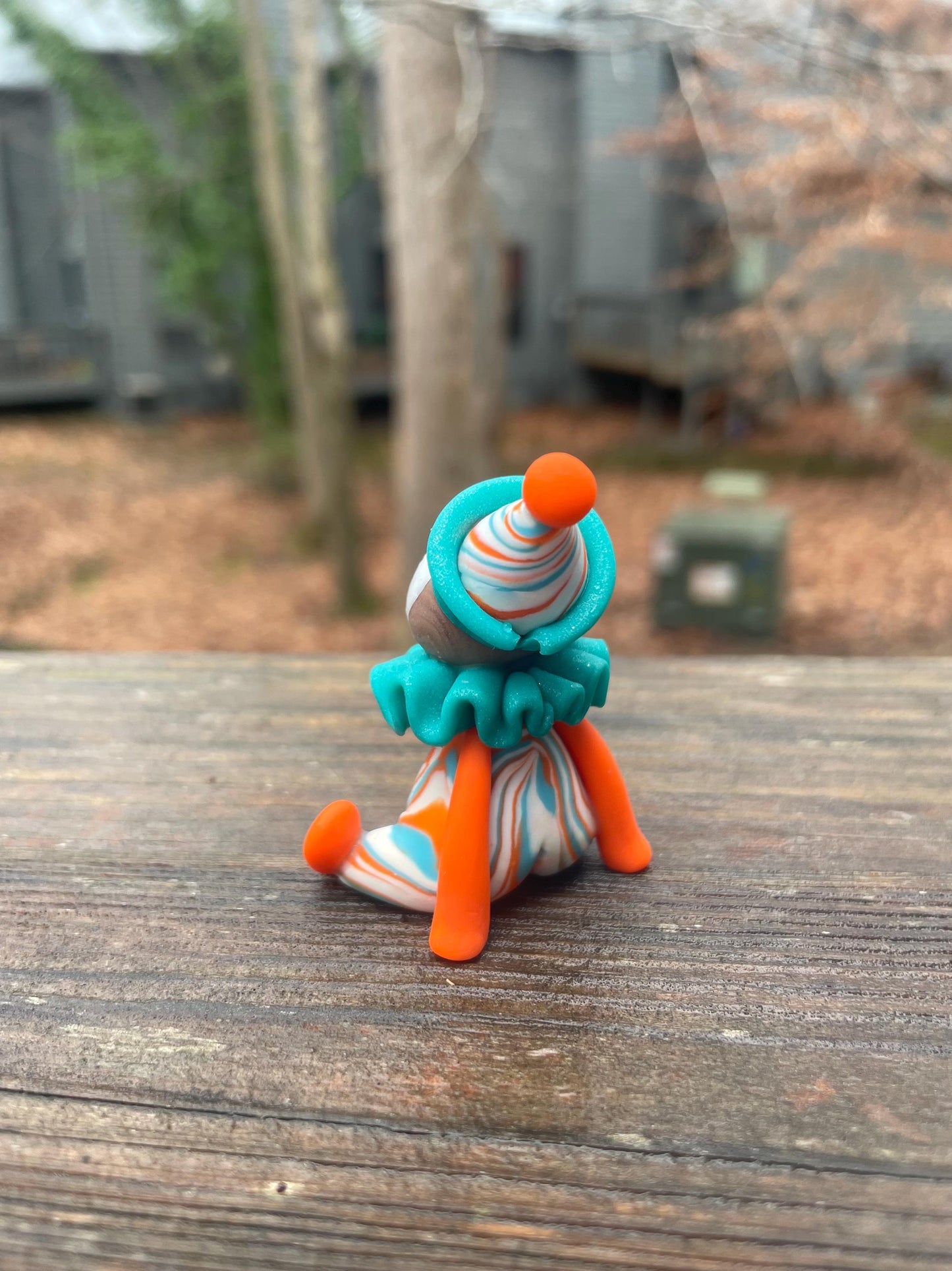 ZigZag the Clown - Clown sculpture