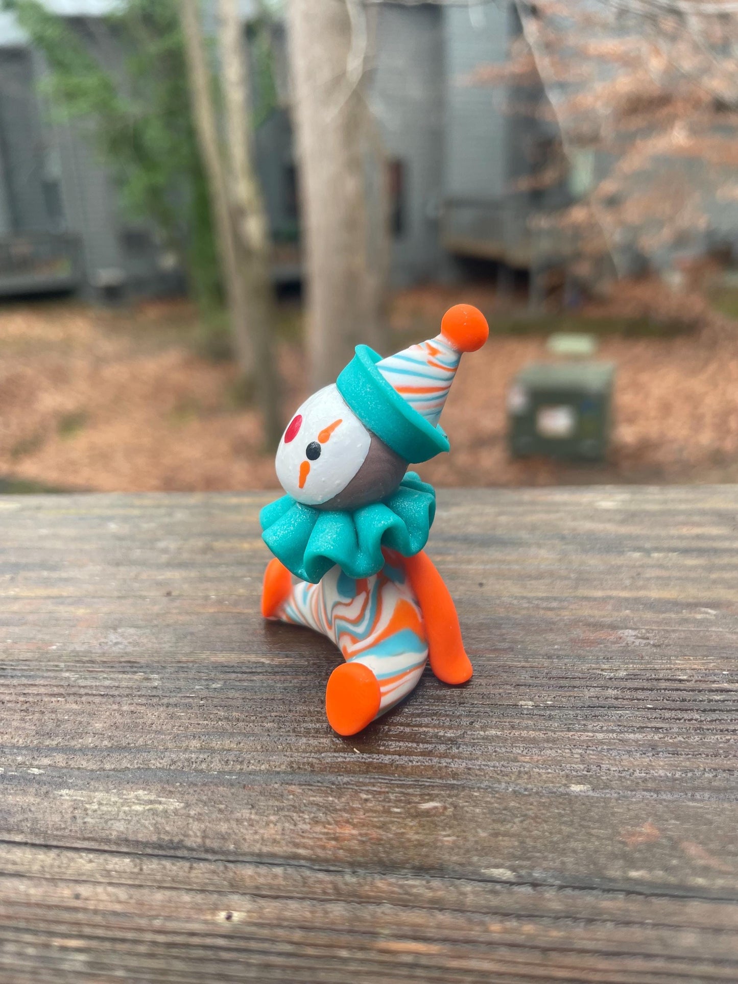 ZigZag the Clown - Clown sculpture