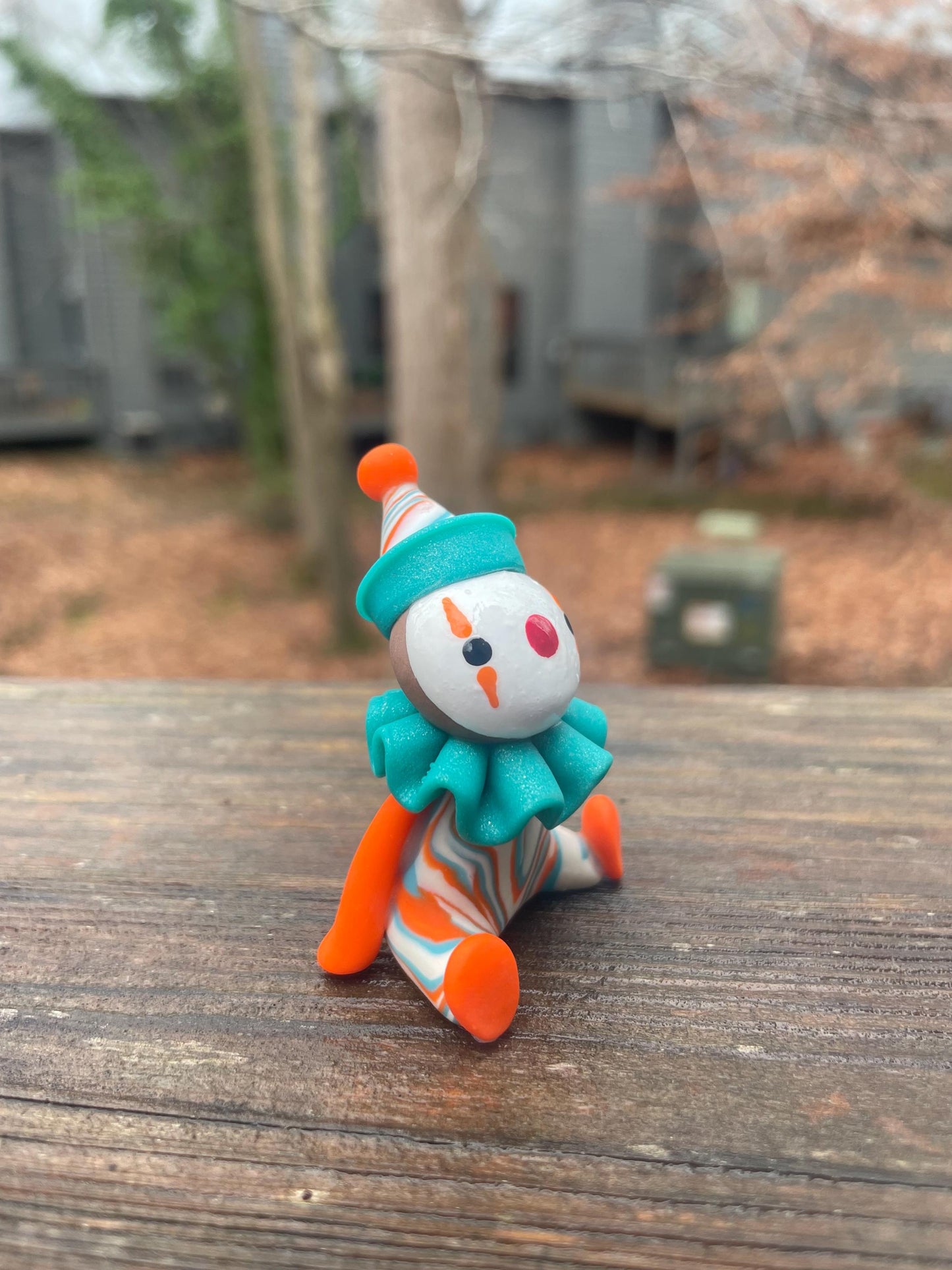 ZigZag the Clown - Clown sculpture