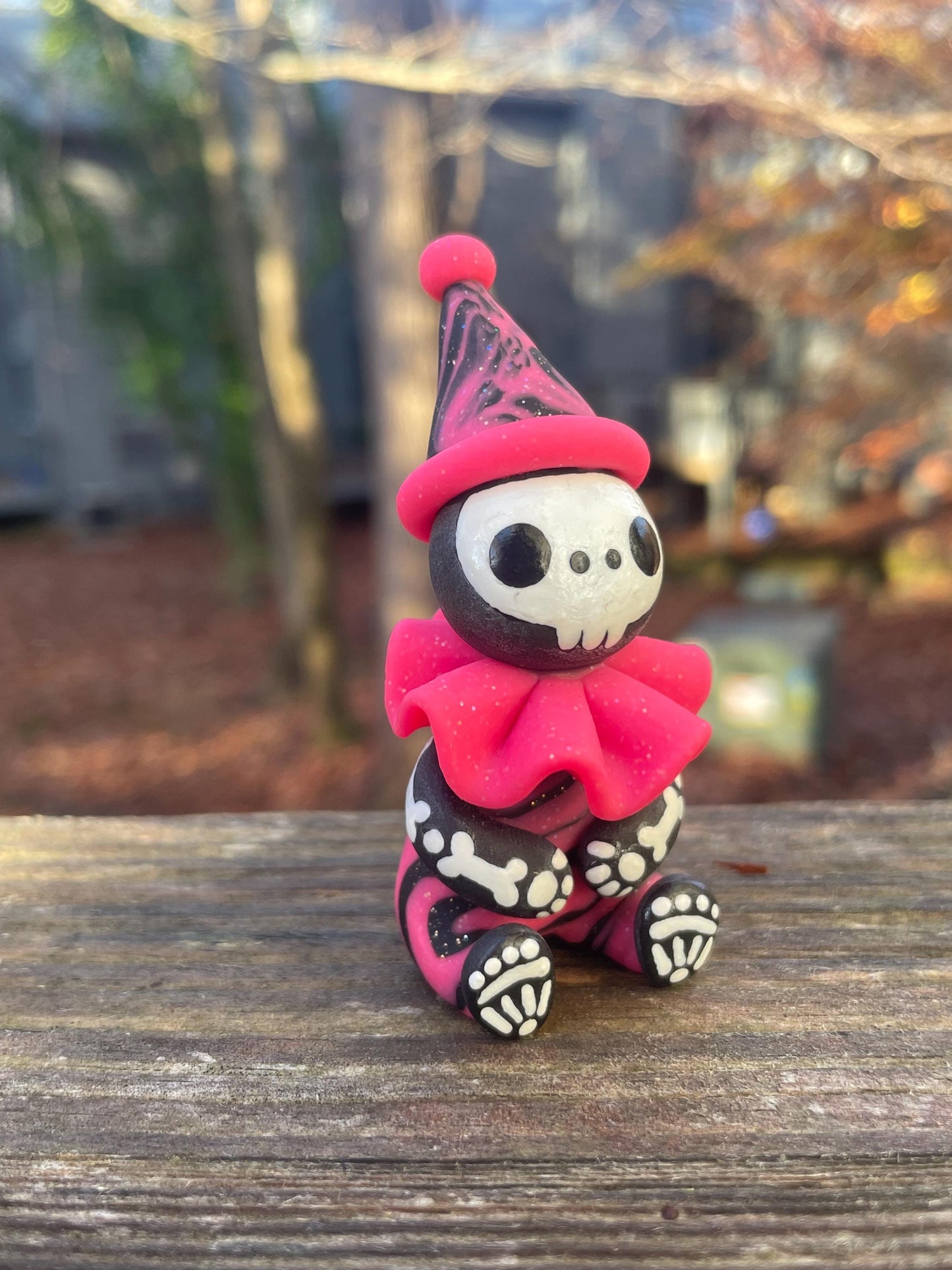 Skully-Bones the Clown - Clown sculpture