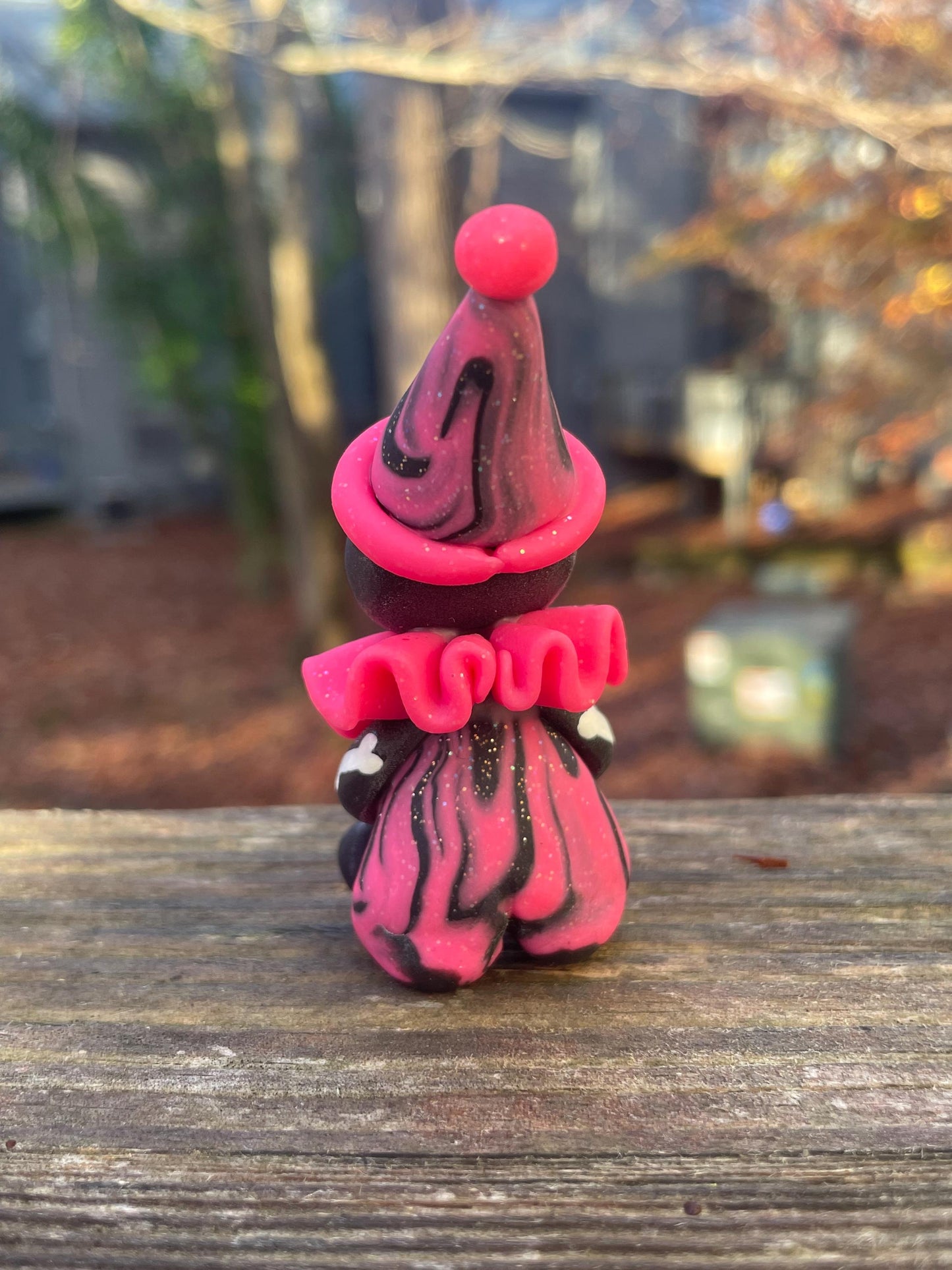 Skully-Bones the Clown - Clown sculpture