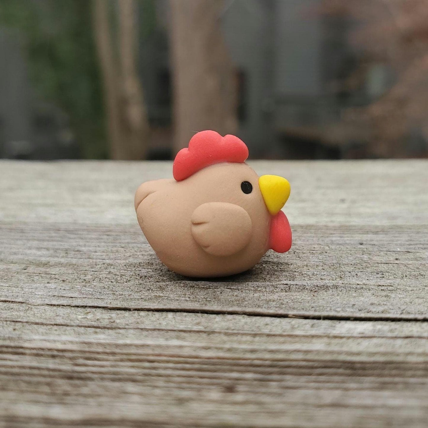 Chicken - Tiny Chicken figurine - Chicken sculpture - Animal miniature