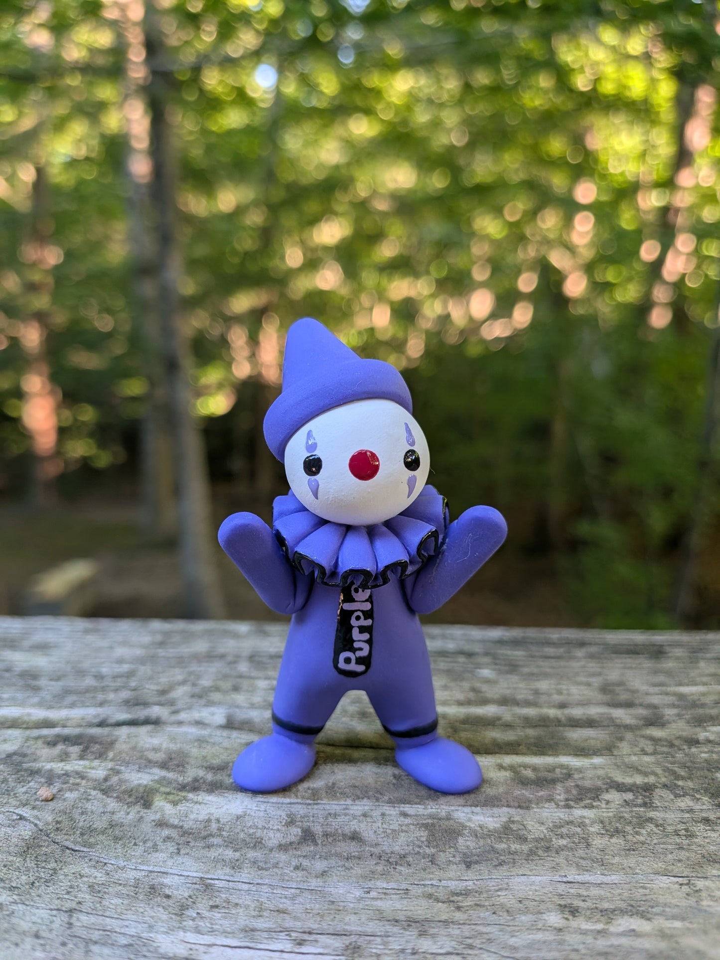 Purple Crayon Clown