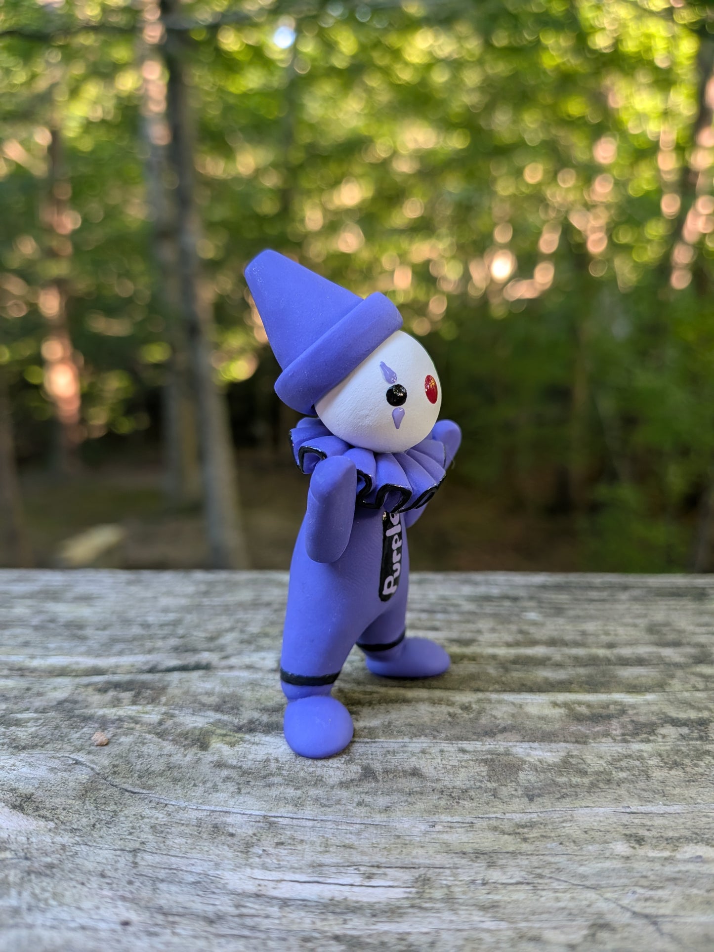 Purple Crayon Clown