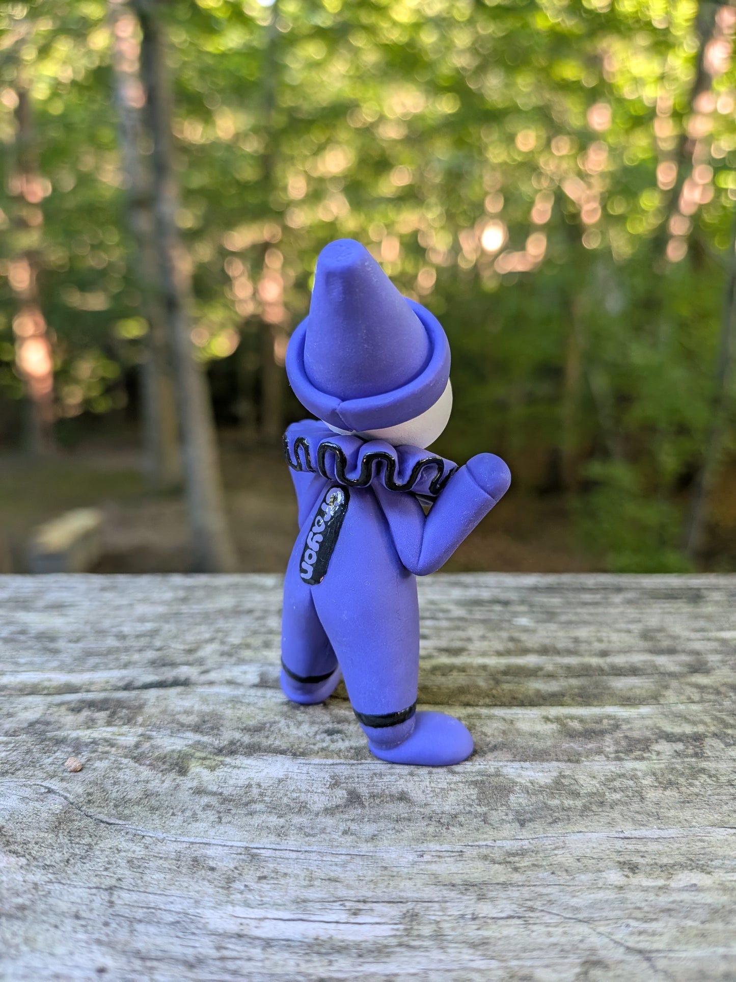 Purple Crayon Clown
