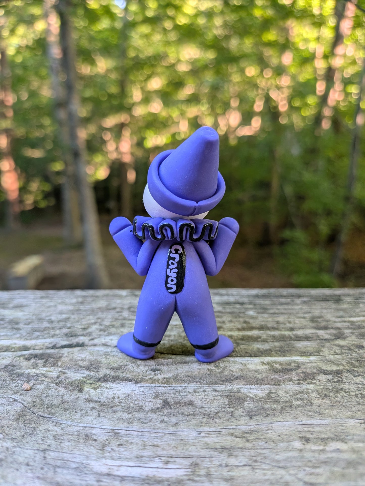 Purple Crayon Clown