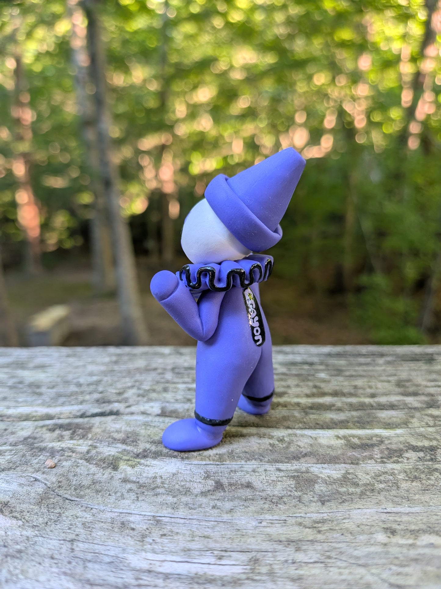 Purple Crayon Clown