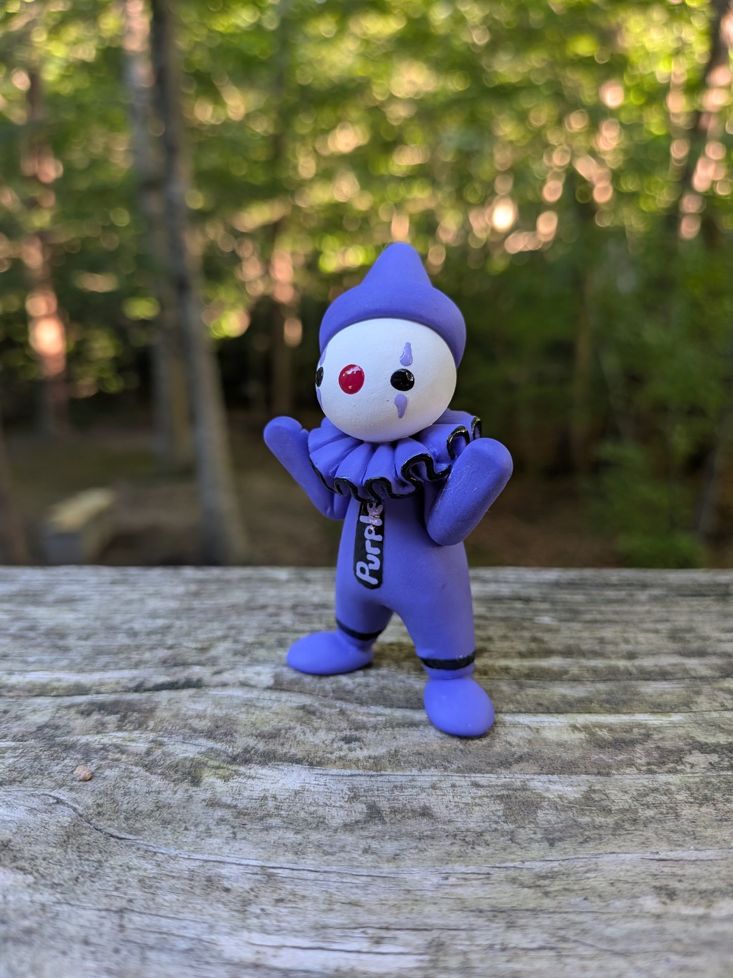 Purple Crayon Clown