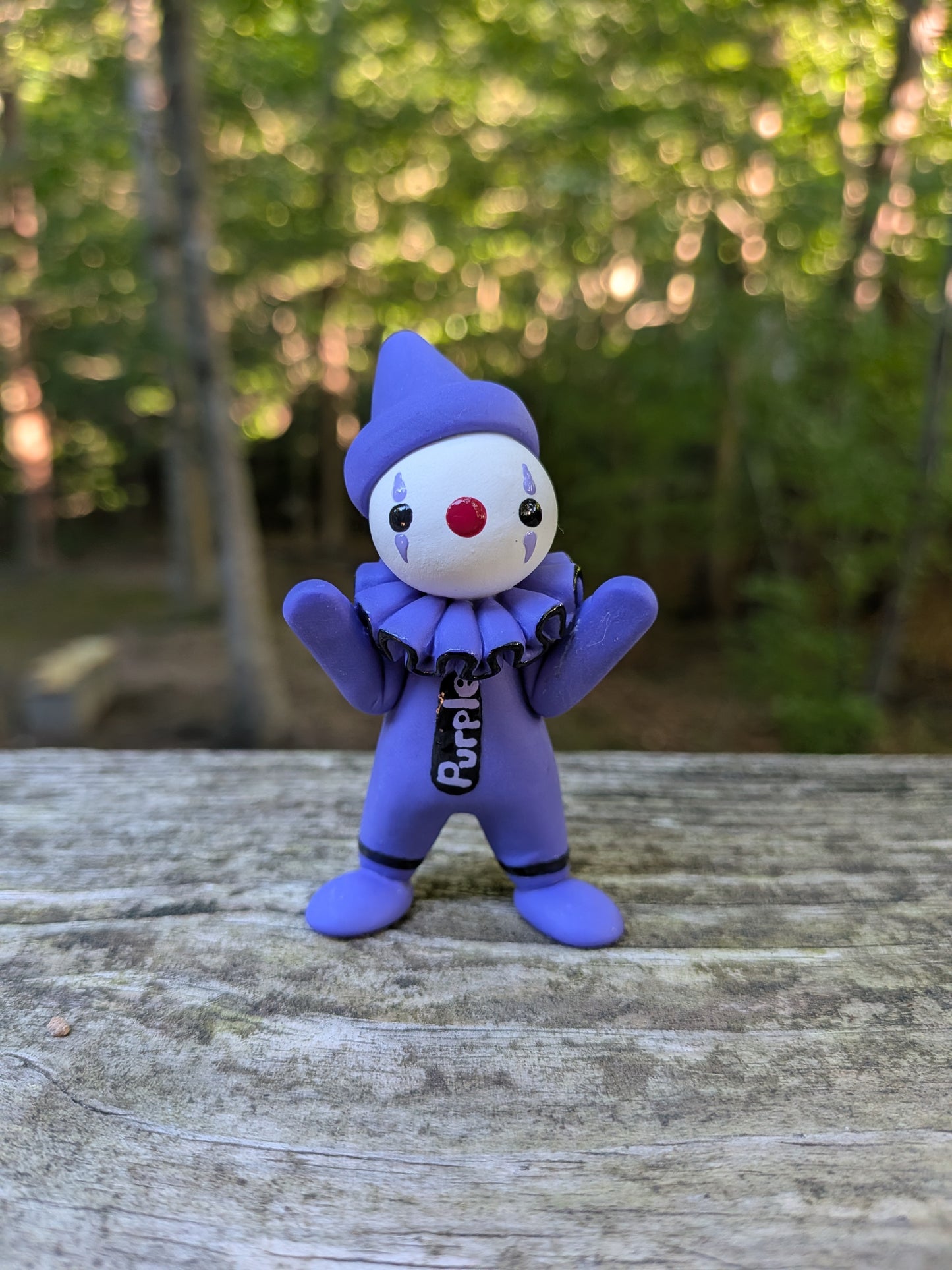 Purple Crayon Clown