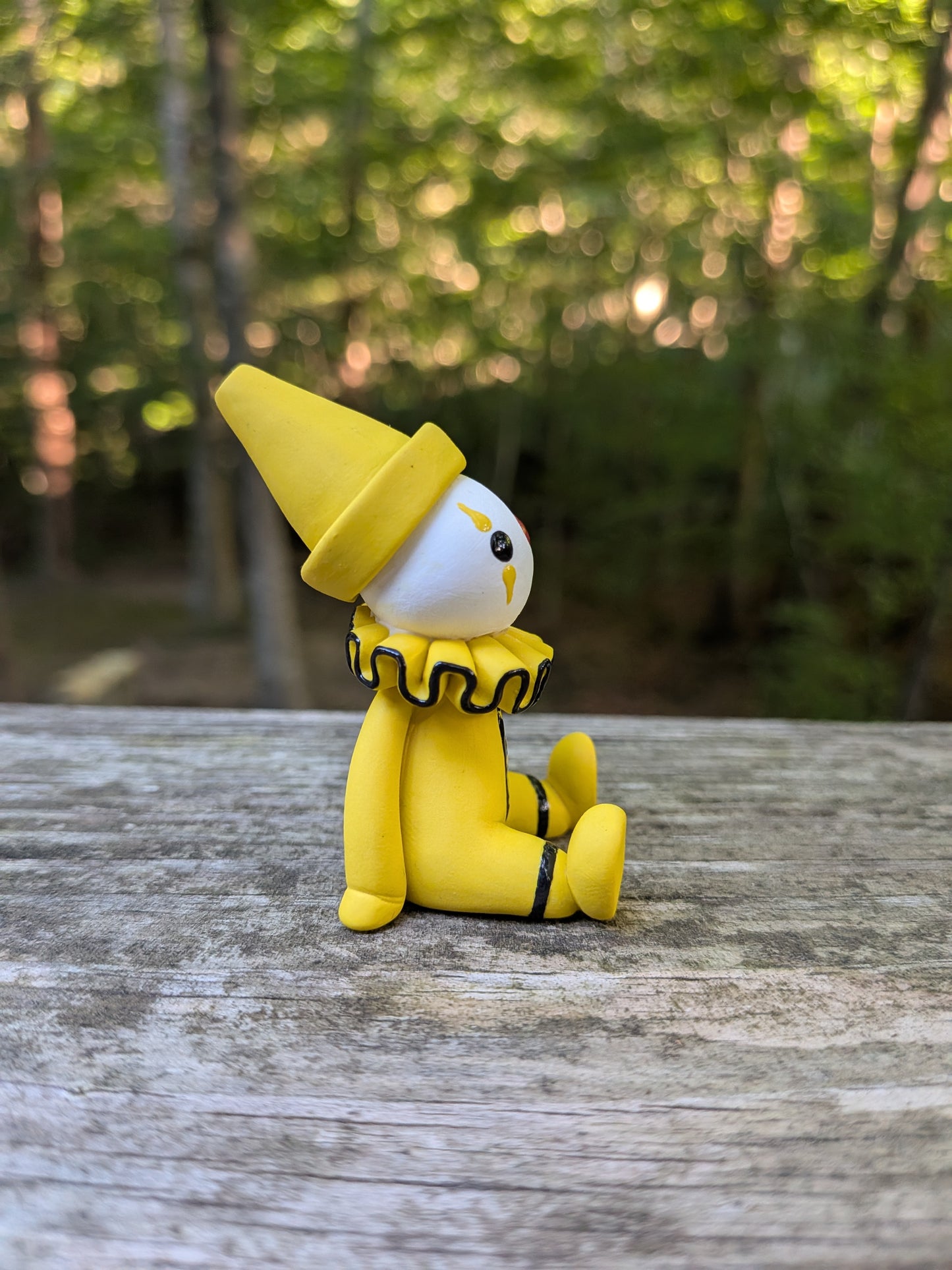 Yellow Crayon Clown