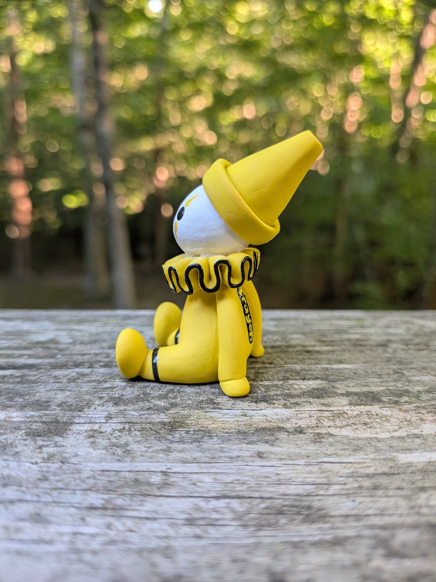 Yellow Crayon Clown