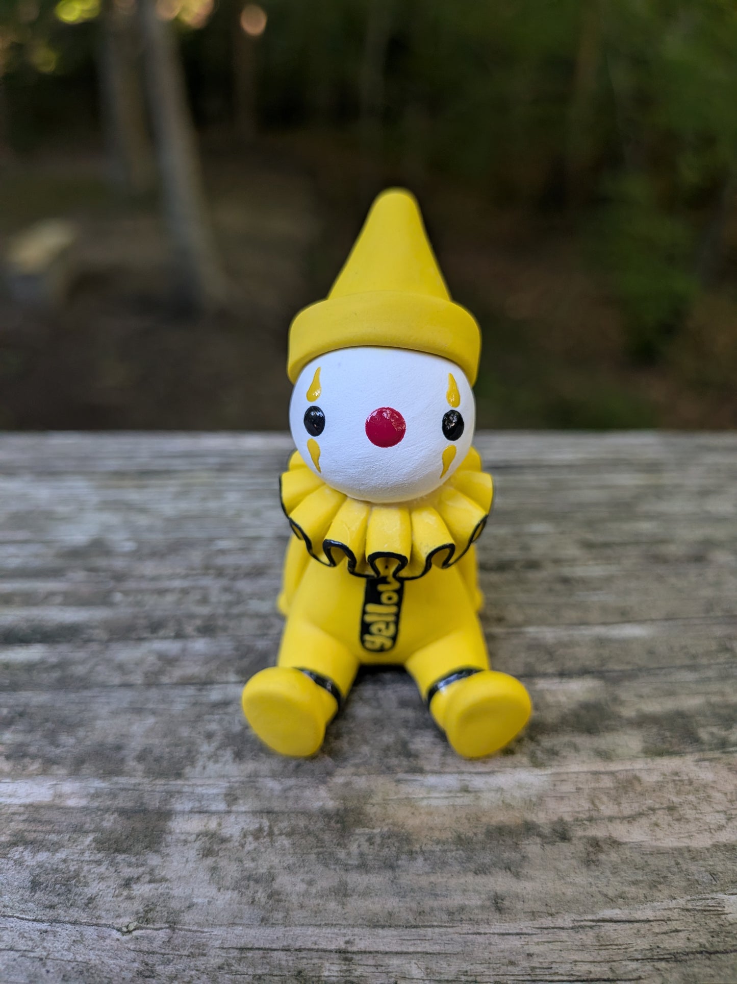 Yellow Crayon Clown