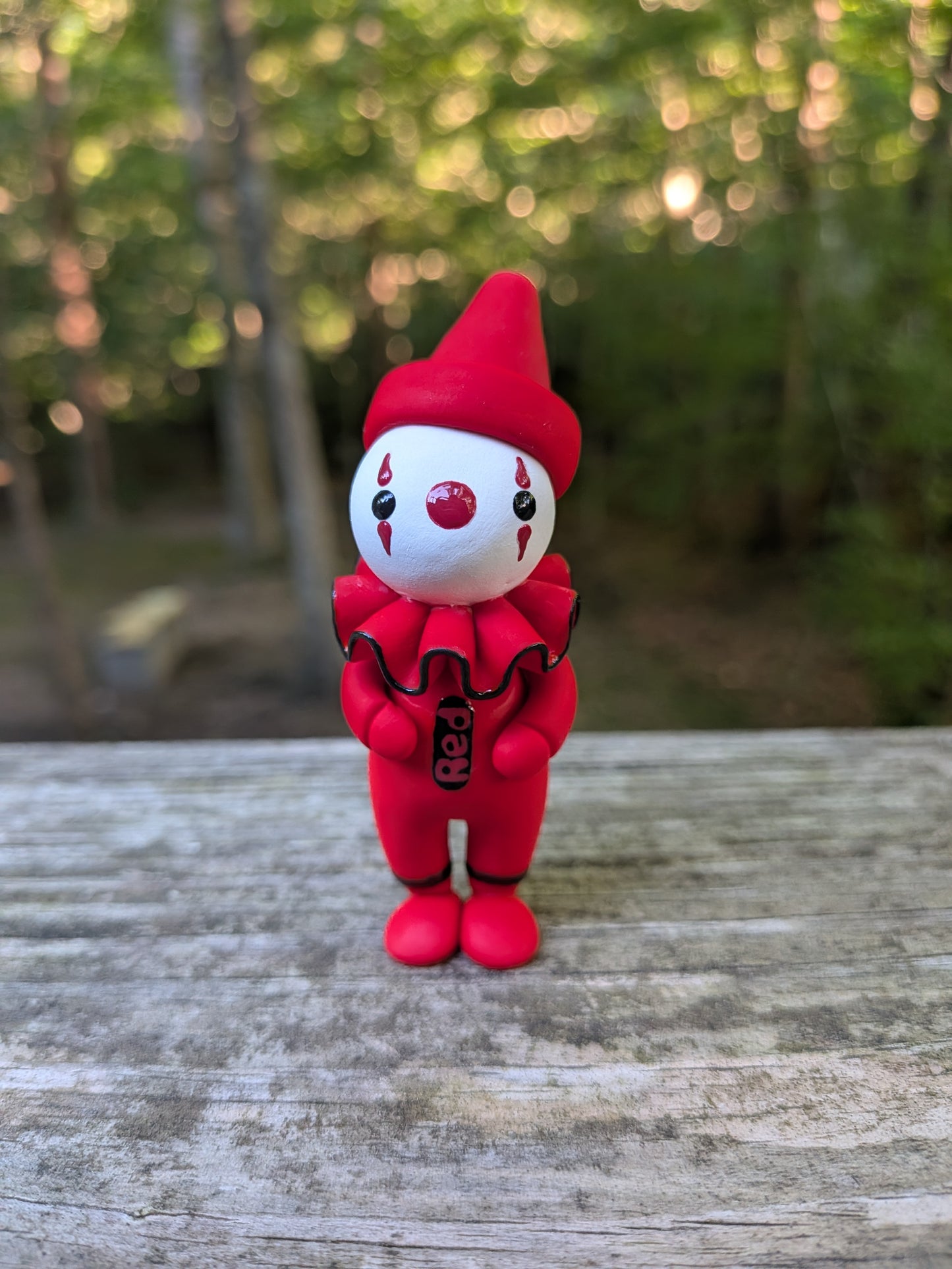 Red Crayon Clown