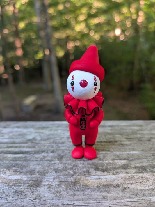 Red Crayon Clown