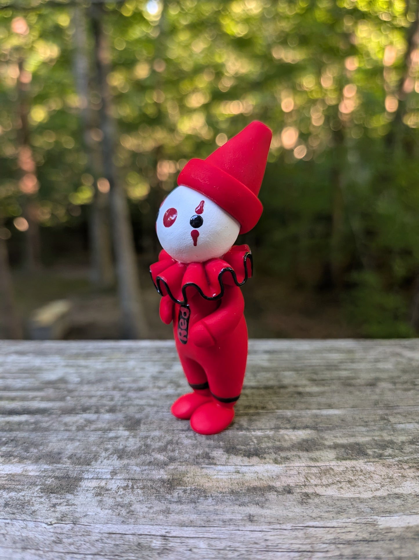 Red Crayon Clown