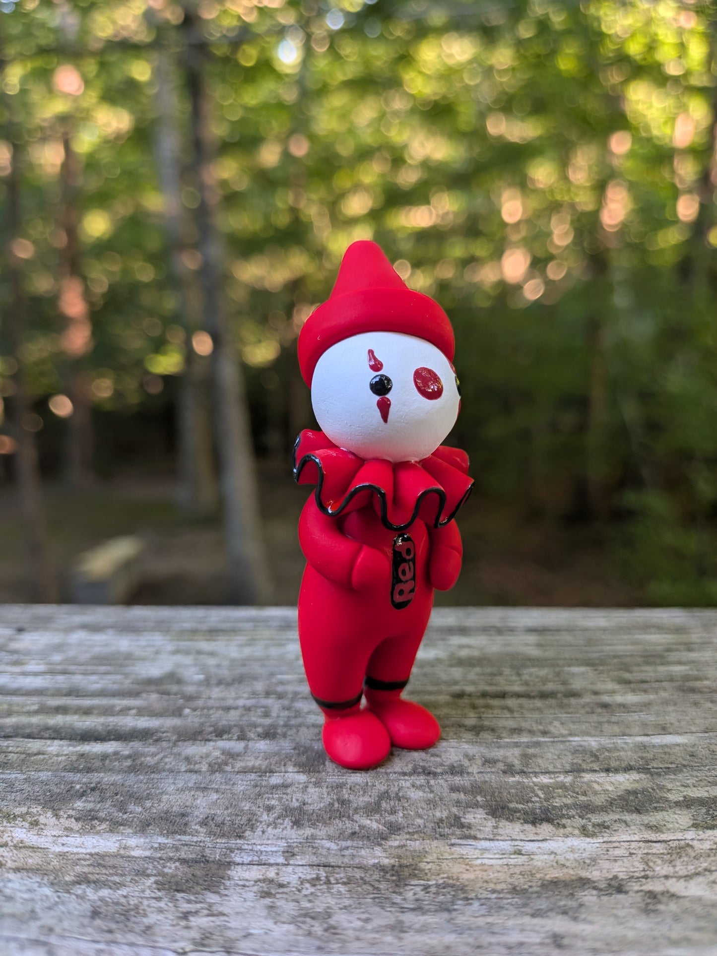 Red Crayon Clown