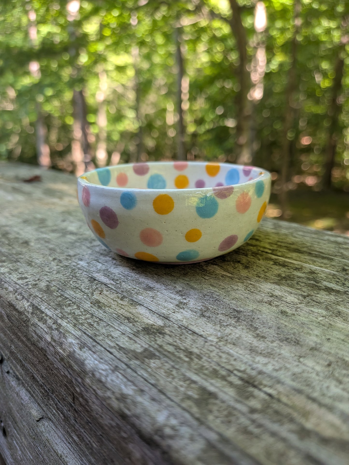 Polka Party Dip/Sauce Bowl