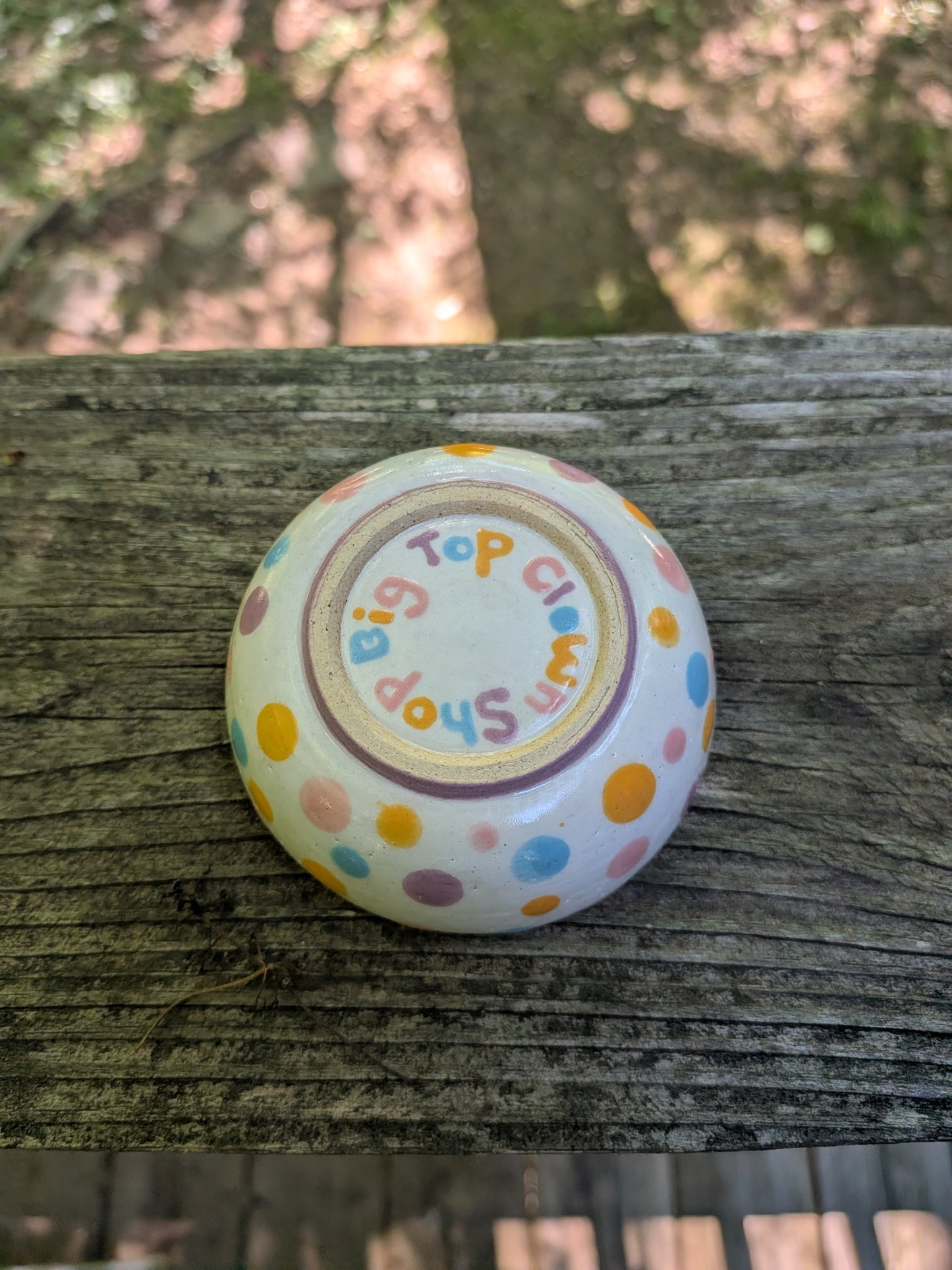 Polka Party Dip/Sauce Bowl