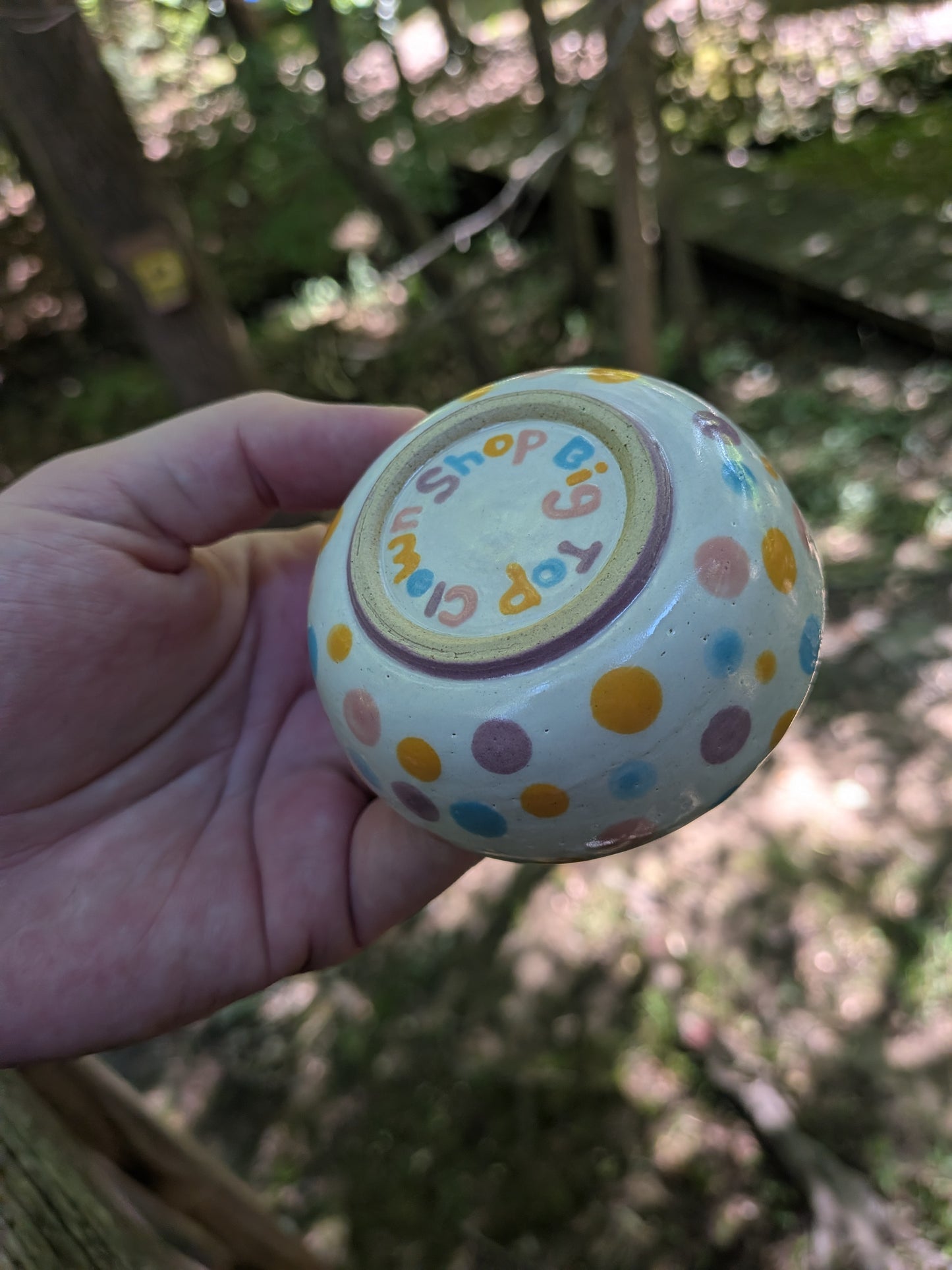 Polka Party Dip/Sauce Bowl