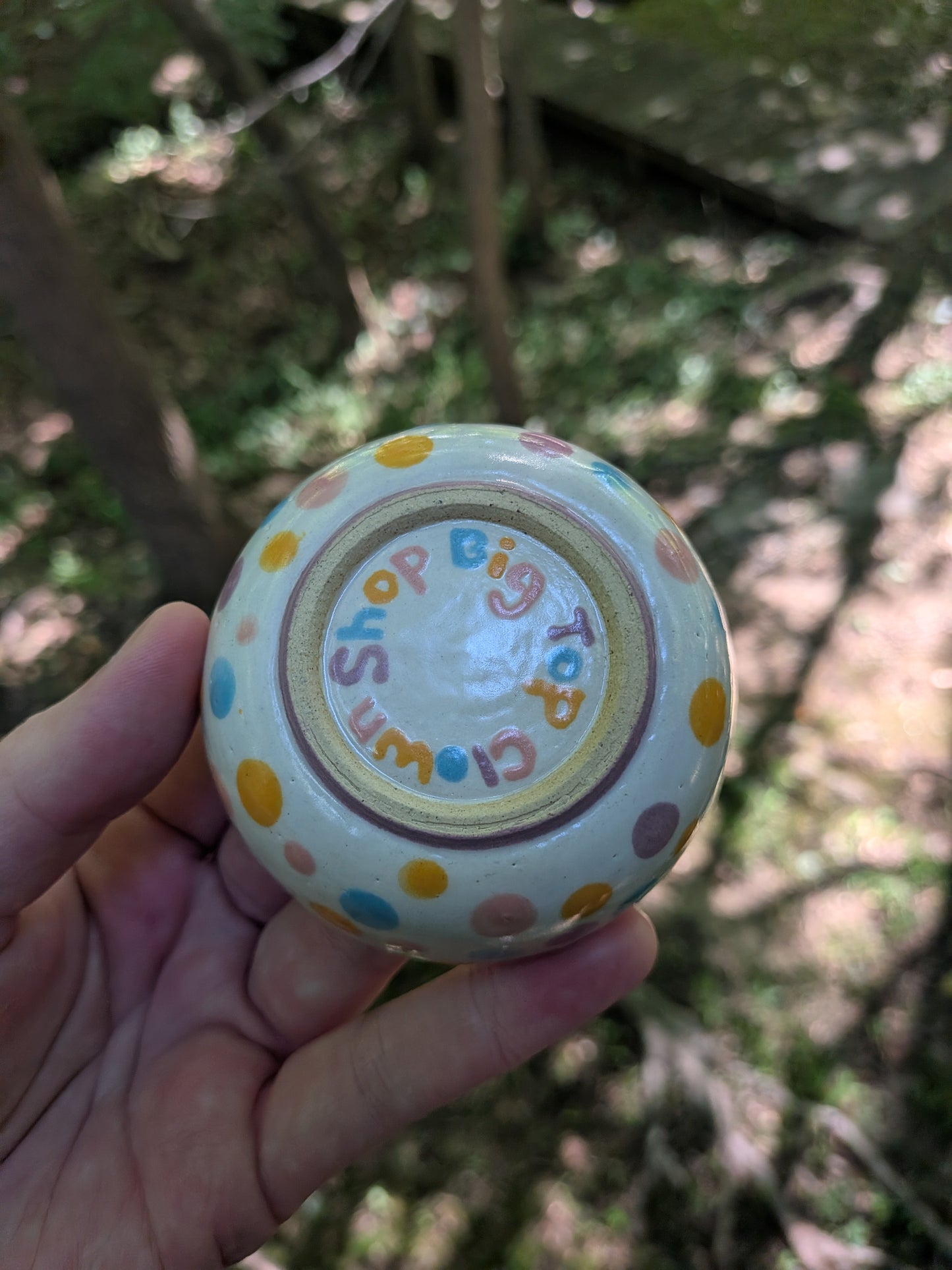 Polka Party Dip/Sauce Bowl