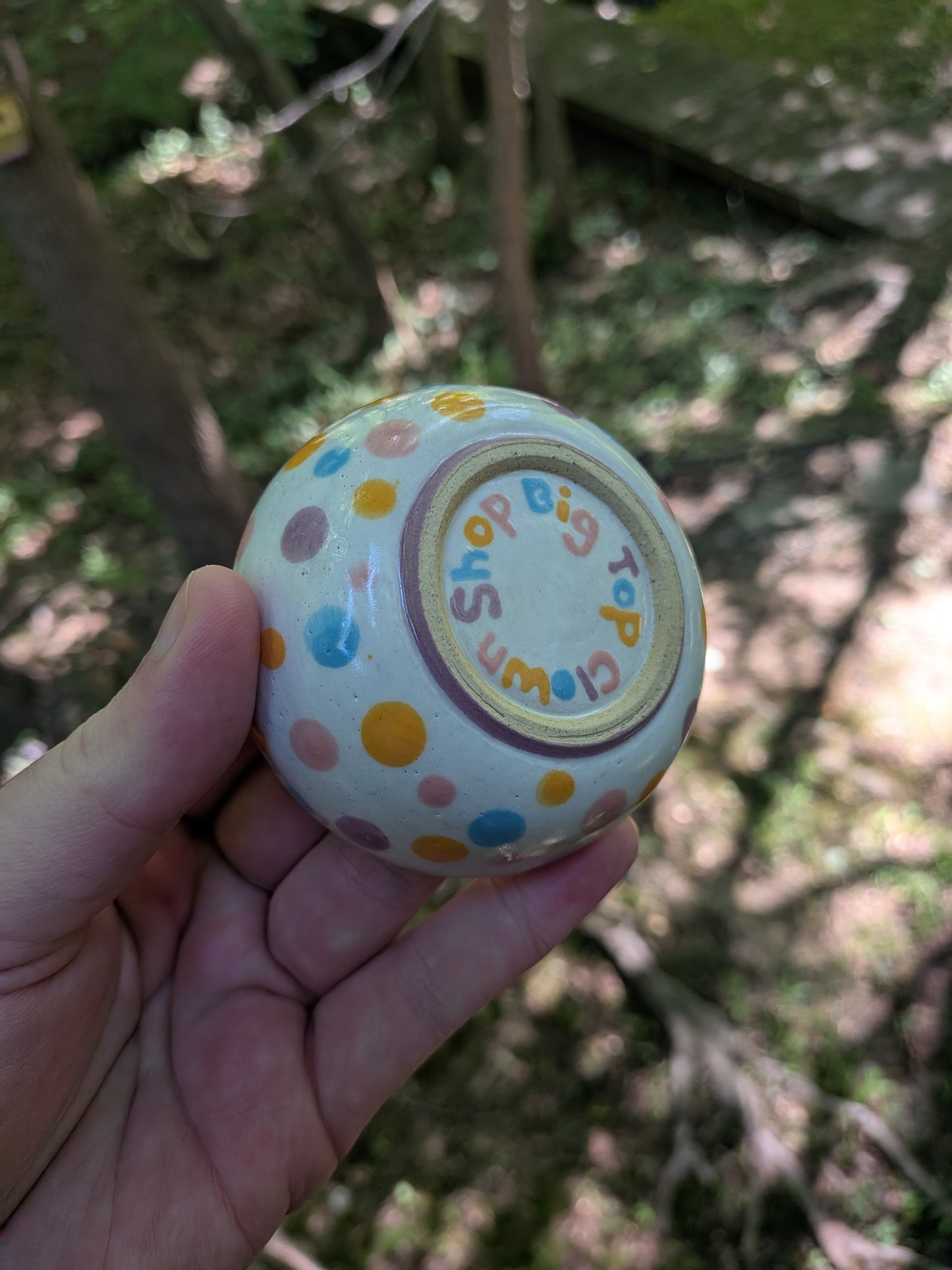 Polka Party Dip/Sauce Bowl