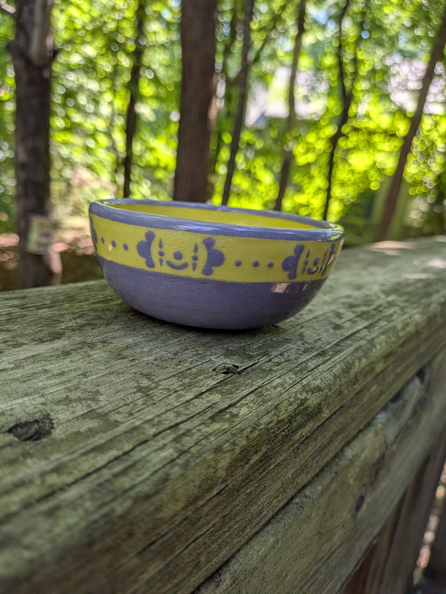 Purple Sweetie Pie Small Bowl