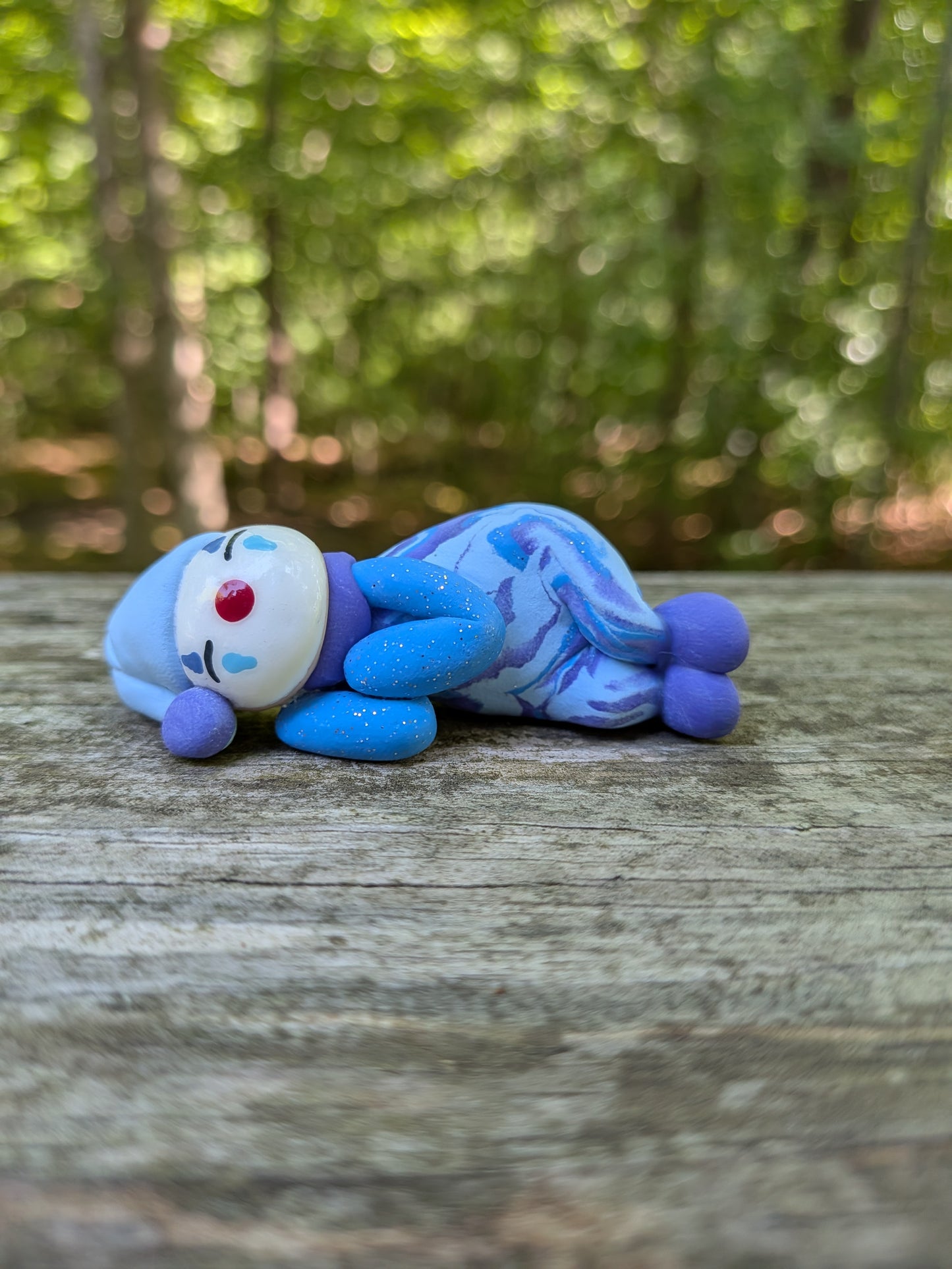 Pajamas the Clown - Clown sculpture