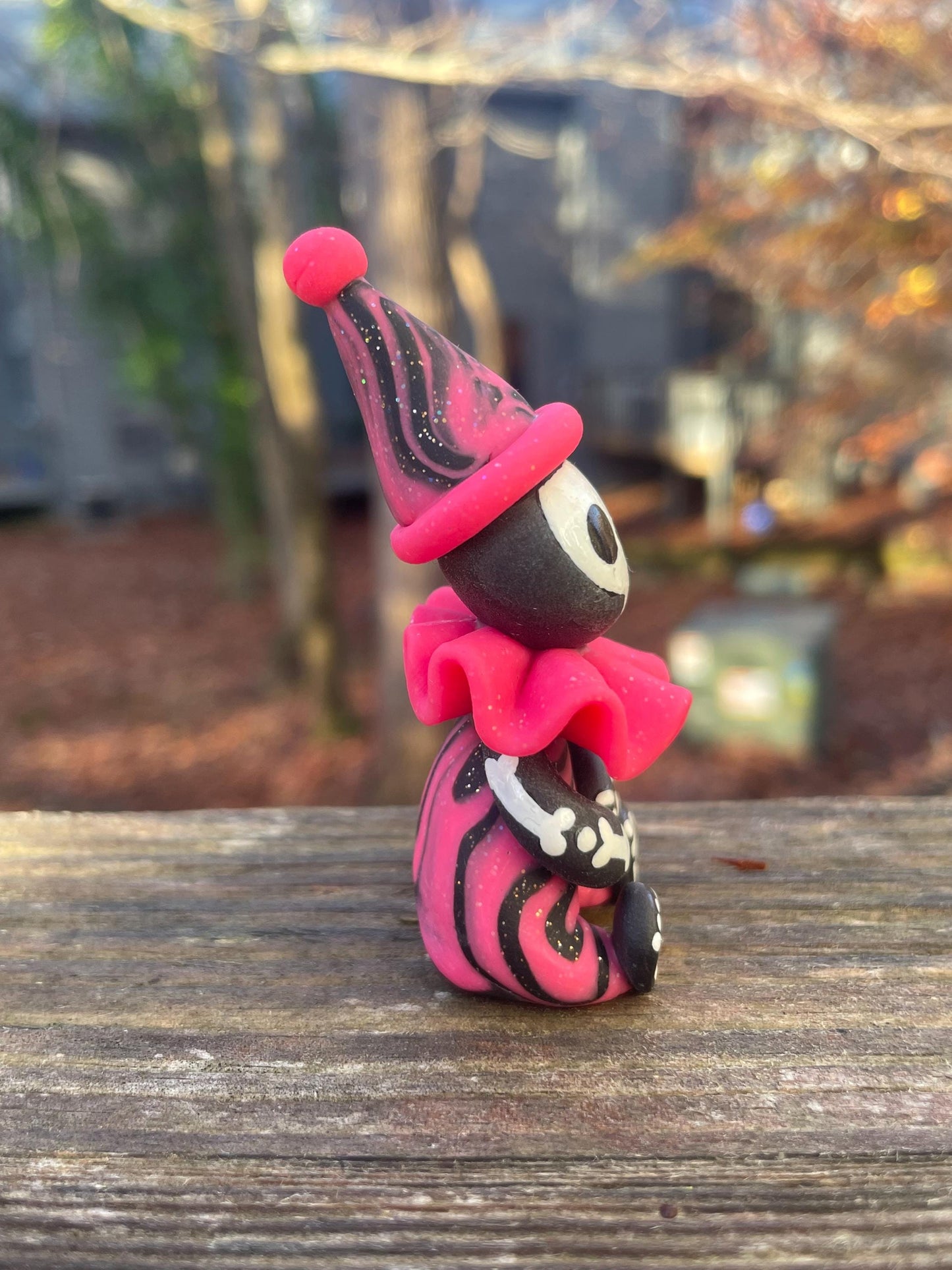 Skully-Bones the Clown - Clown sculpture