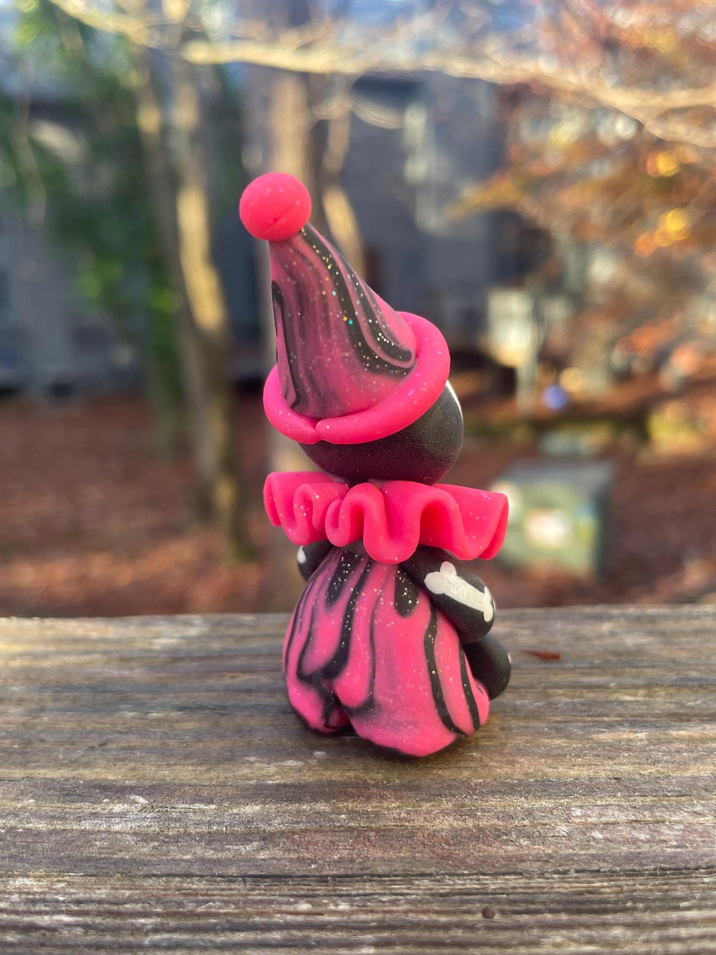 Skully-Bones the Clown - Clown sculpture