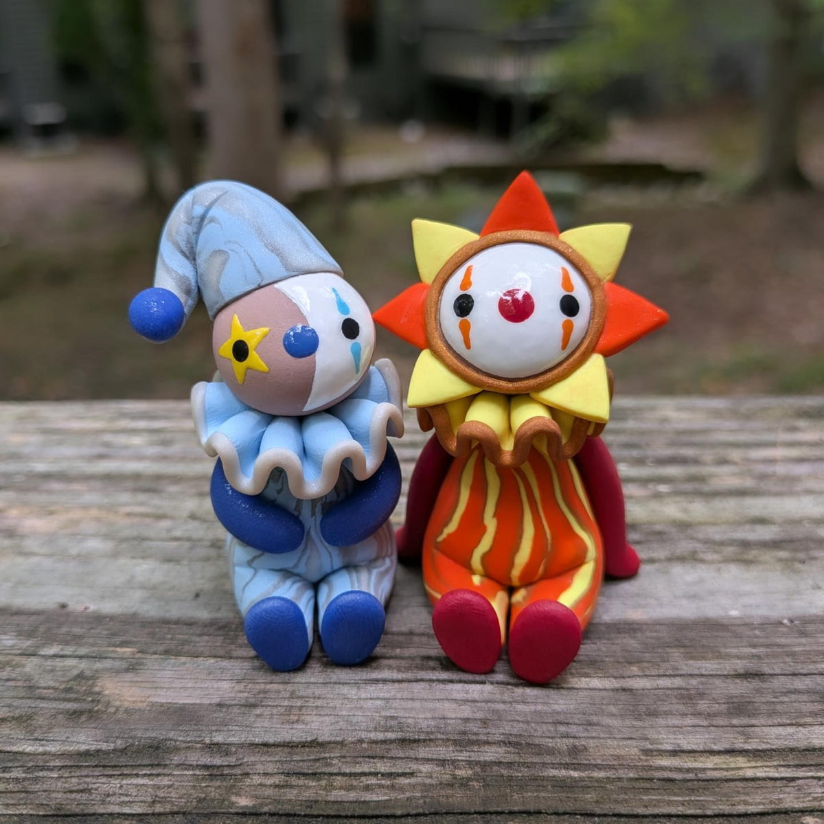 Sun and Moon Clown Set