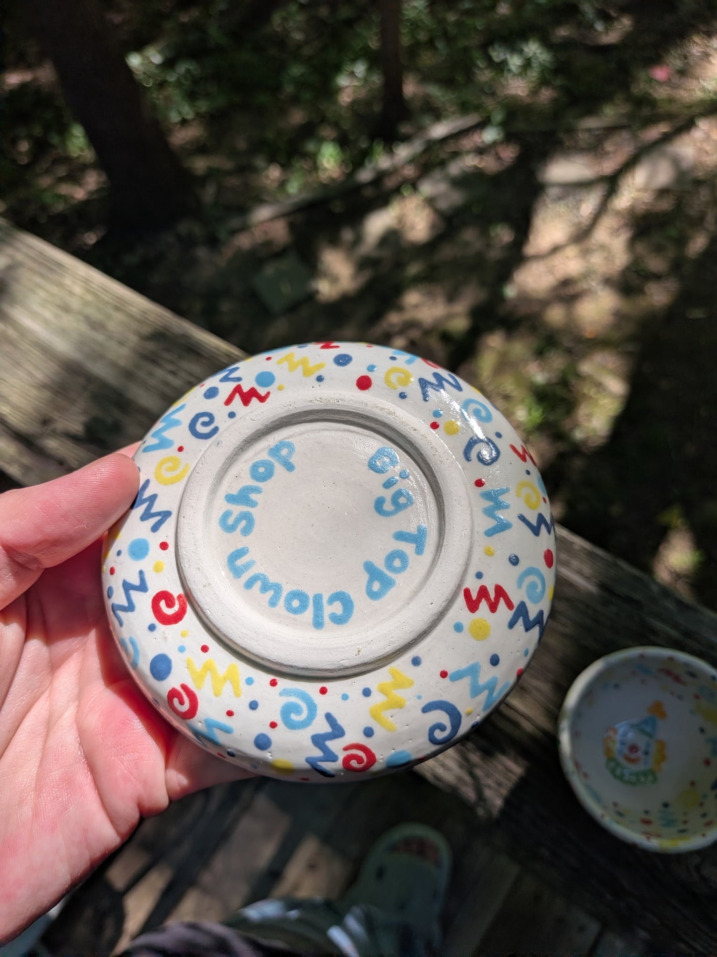 Confetti Teacup Cup and Saucer #1 (no defects)