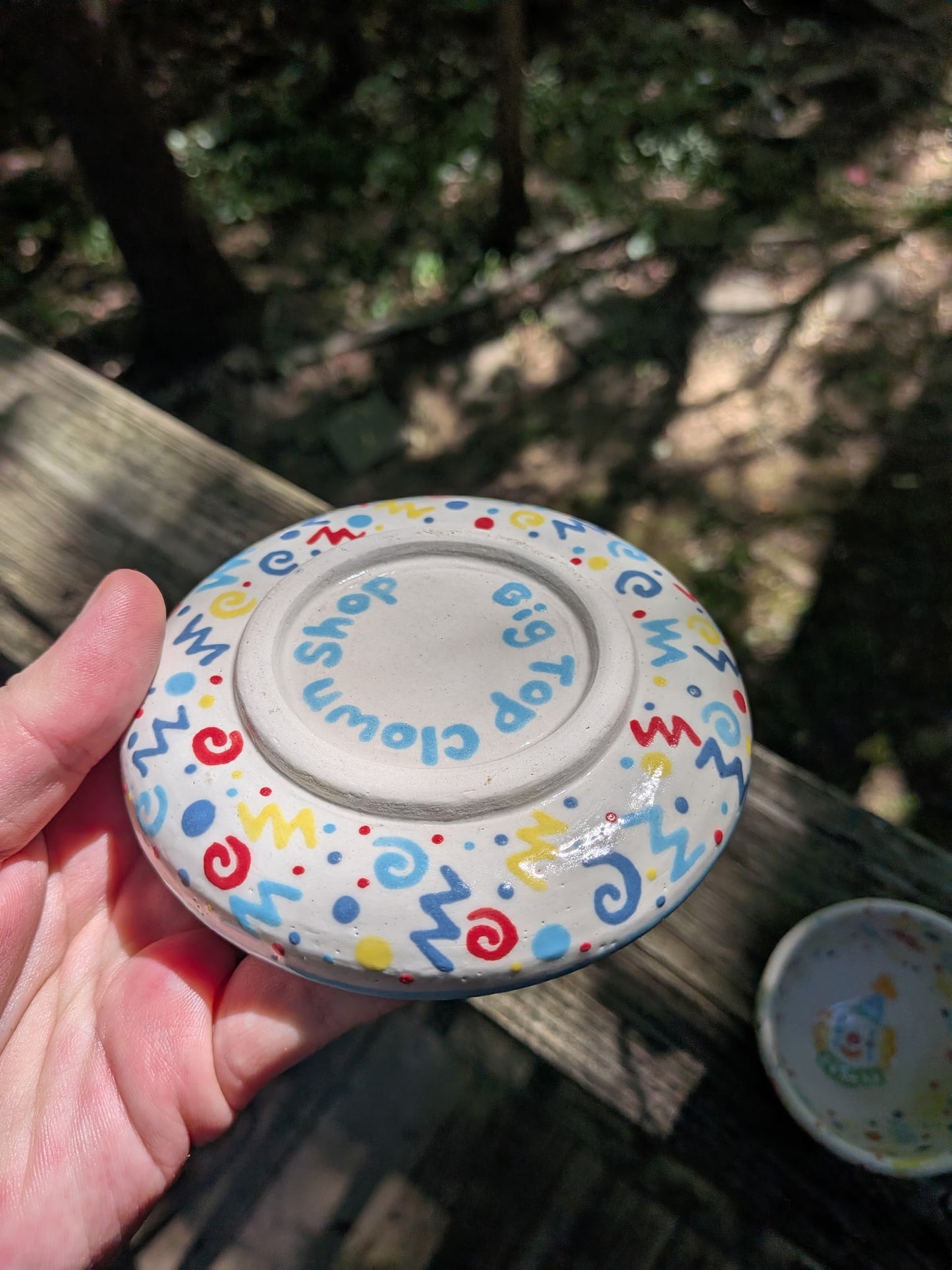 Confetti Teacup Cup and Saucer #1 (no defects)